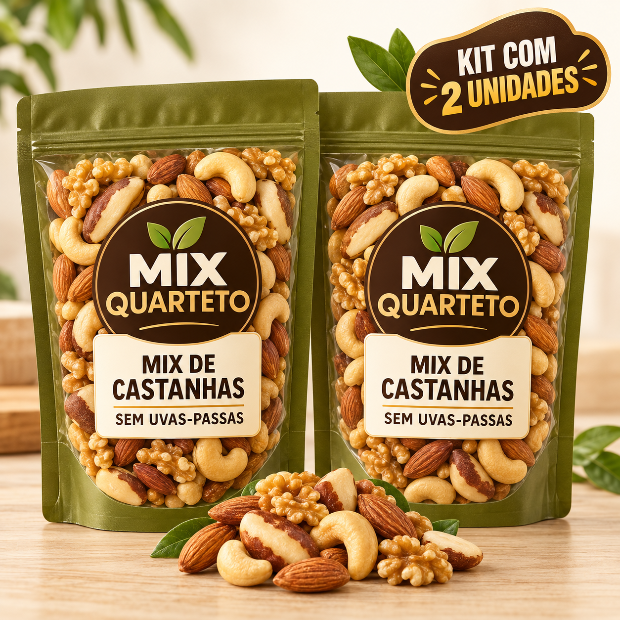 Mix Quarteto — 2 Pacotes